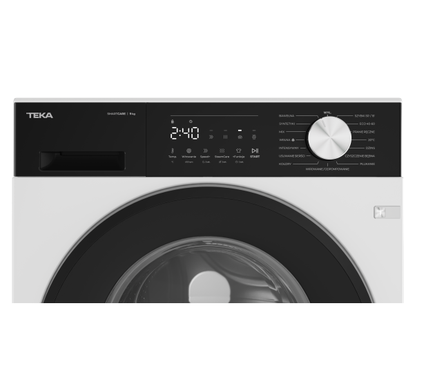 Pralka Teka WM20941WPL SmartCare 9kg 1400obr Steam Care Speed+  BabyCare+ - 1546960 - zdjęcie 10